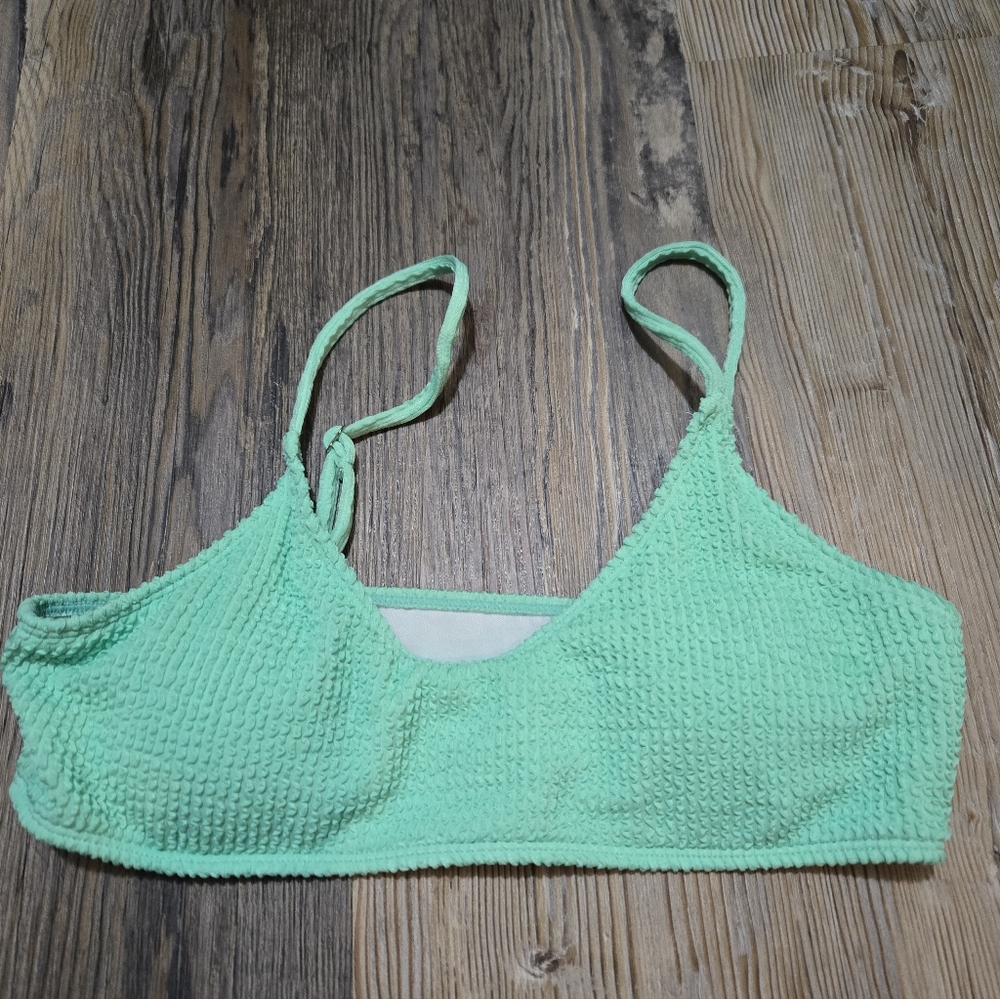 SHEIN Mint Green Bikini Top